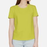 Women T-Shirt Mustard CLO-14-0032 фото